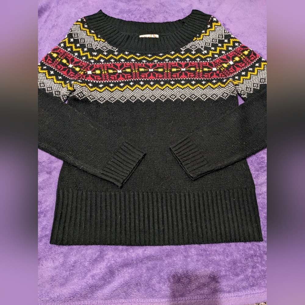 Spring Sale 🌸 OP Fair Isle knit sweater